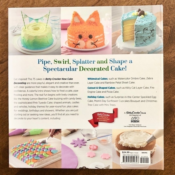 Betty Crocker Cook Books, Set of 2, Best Of Betty Crocker & Cake Decorating - Picture 6 of 15